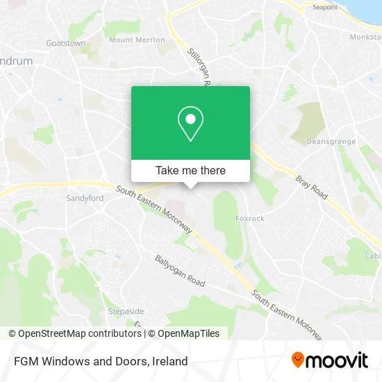 FGM Windows and Doors map
