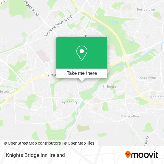 Knights Bridge Inn map