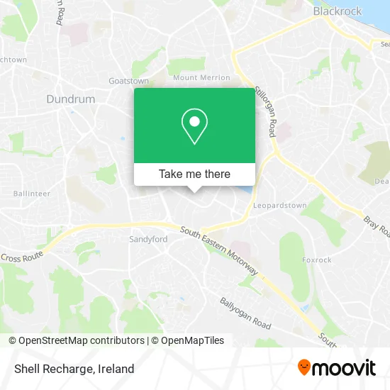 Shell Recharge map