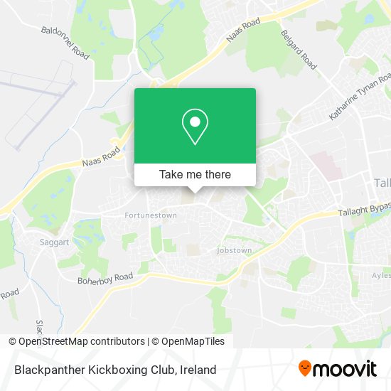 Blackpanther Kickboxing Club map