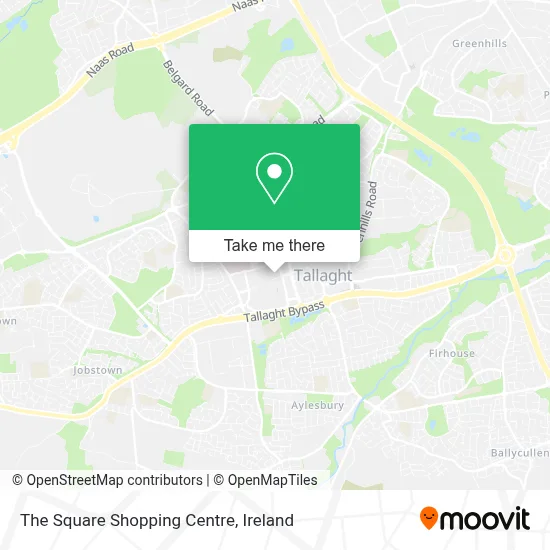 The Square Shopping Centre map