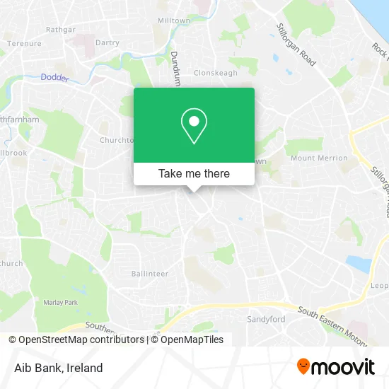 Aib Bank map