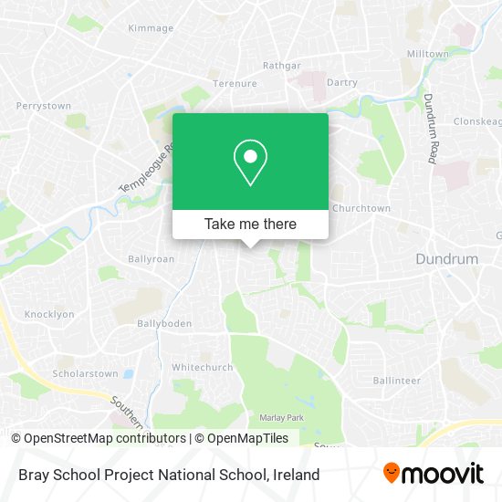 Bray School Project National School map