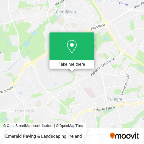 Emerald Paving & Landscaping map