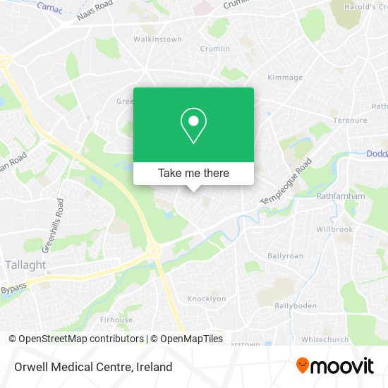 Orwell Medical Centre map