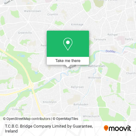 T.C.B.C. Bridge Company Limited by Guarantee map