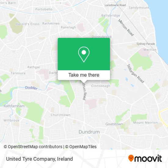 United Tyre Company map