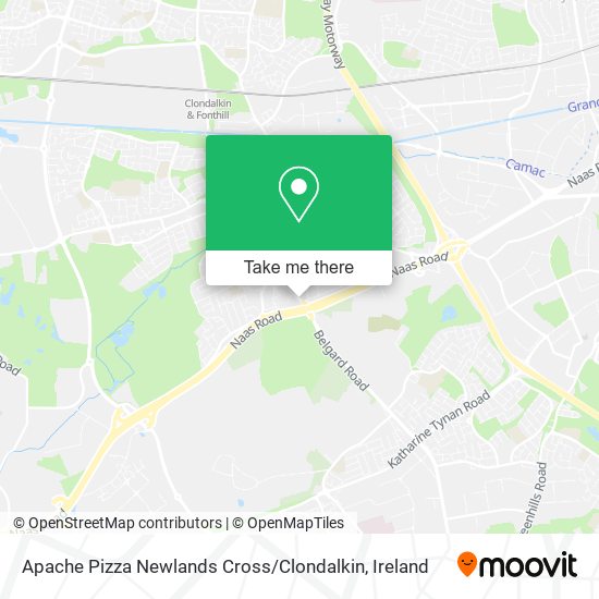 Apache Pizza Newlands Cross / Clondalkin map