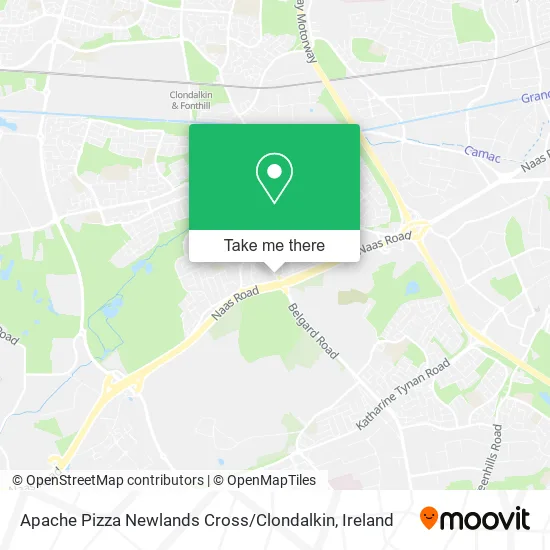 Apache Pizza Newlands Cross / Clondalkin map