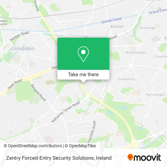 Zentry Forced-Entry Security Solutions map