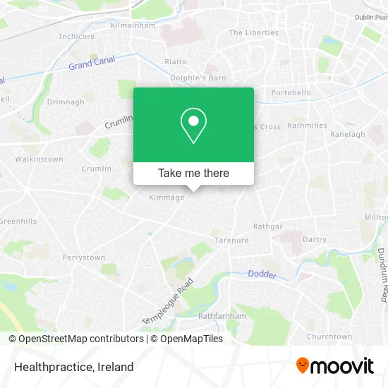 Healthpractice map