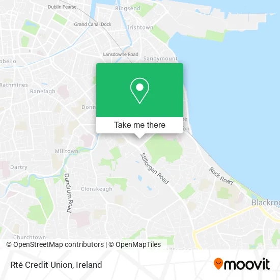 Rté Credit Union map