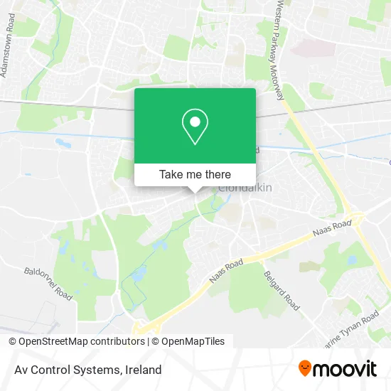 Av Control Systems map