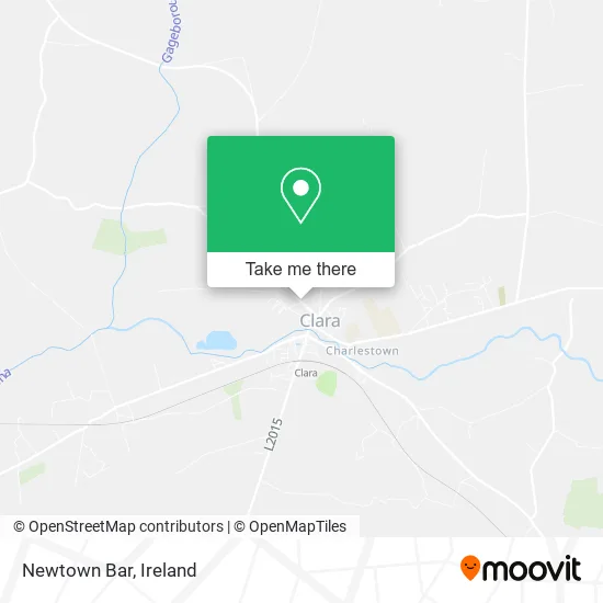 Newtown Bar map