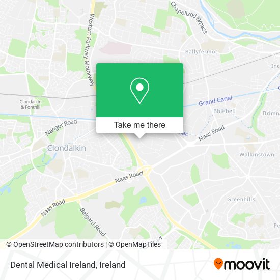 Dental Medical Ireland map