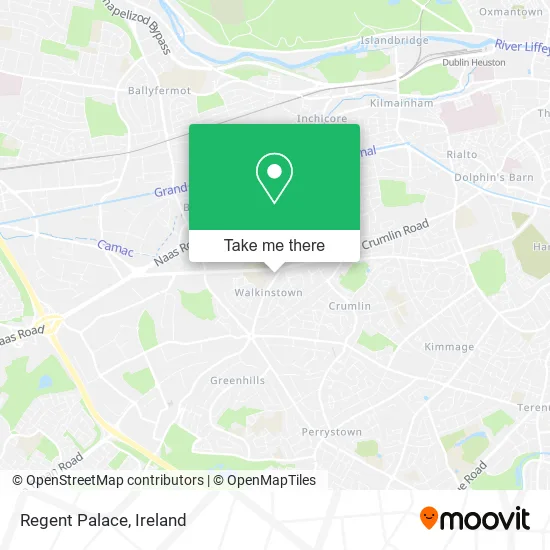 Regent Palace map