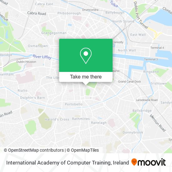 International Academy of Computer Training map