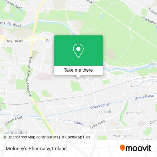 Moloney's Pharmacy map