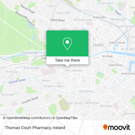 Thomas Court Pharmacy map