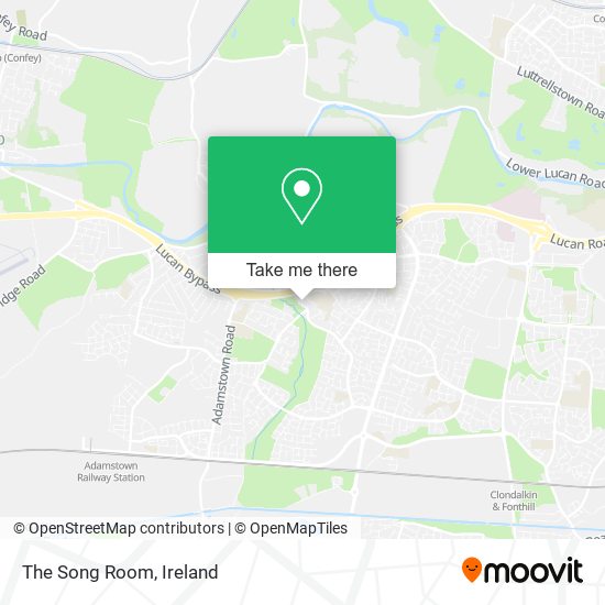 The Song Room map
