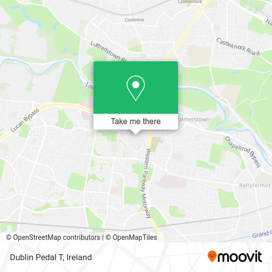 Dublin Pedal T map