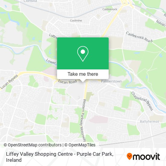 Liffey Valley Shopping Centre - Purple Car Park map