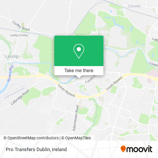 Pro Transfers Dublin map