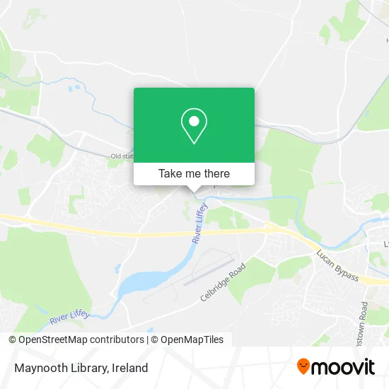 Maynooth Library map