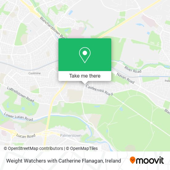 Weight Watchers with Catherine Flanagan map