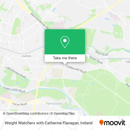 Weight Watchers with Catherine Flanagan map