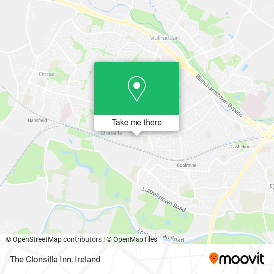 The Clonsilla Inn map