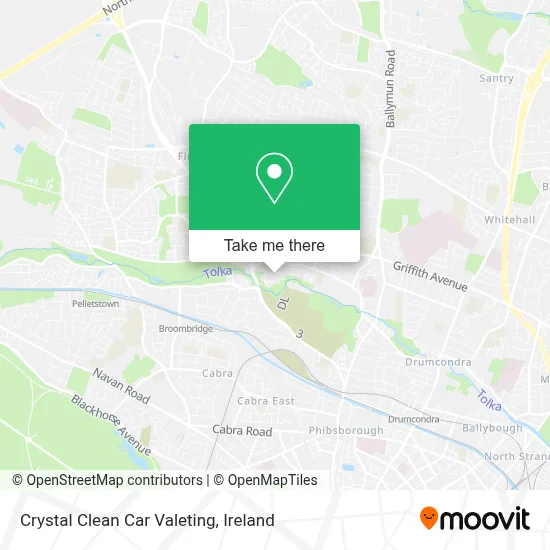 Crystal Clean Car Valeting map