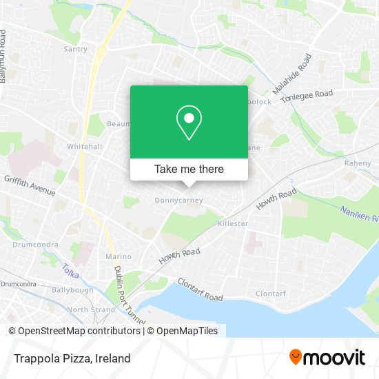 Trappola Pizza map
