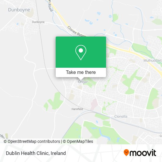 Dublin Health Clinic map