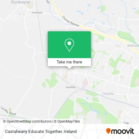 Castaheany Educate Together map