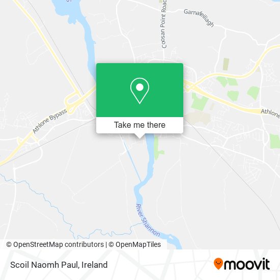 Scoil Naomh Paul map