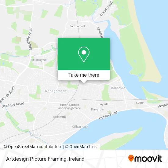 Artdesign Picture Framing map