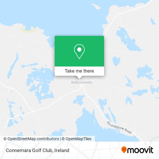 Connemara Golf Club map