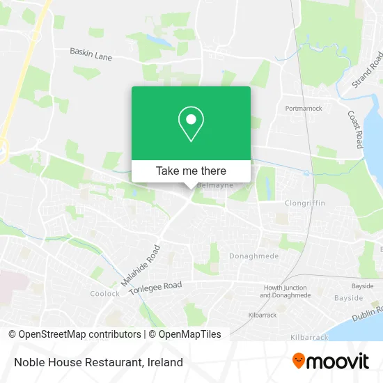 Noble House Restaurant map