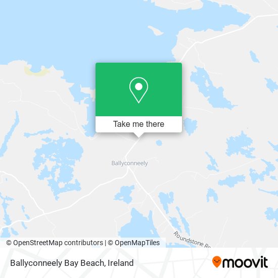 Ballyconneely Bay Beach plan