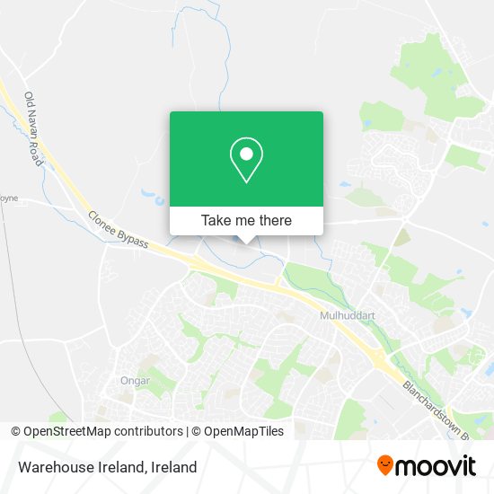 Warehouse Ireland map