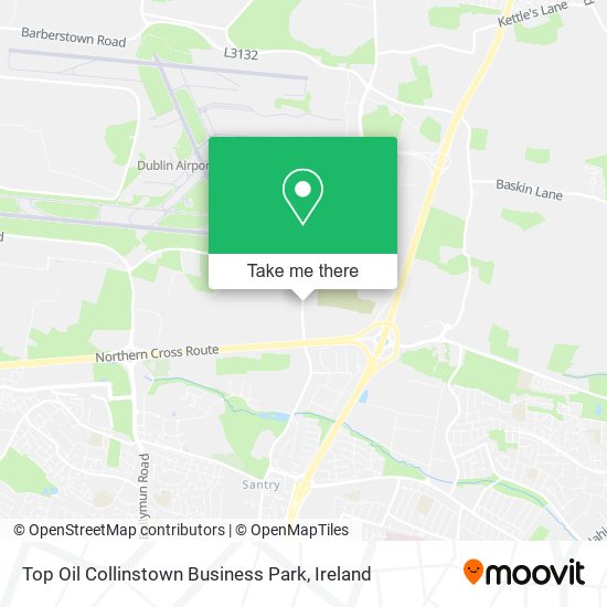 Top Oil Collinstown Business Park map