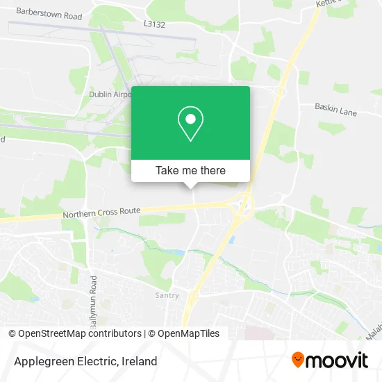 Applegreen Electric map
