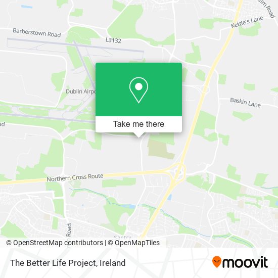 The Better Life Project map