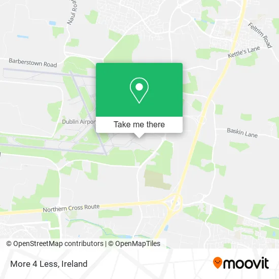 More 4 Less map