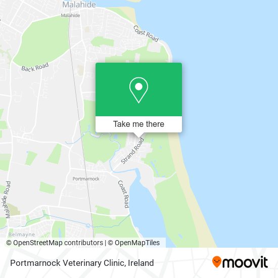 Portmarnock Veterinary Clinic map