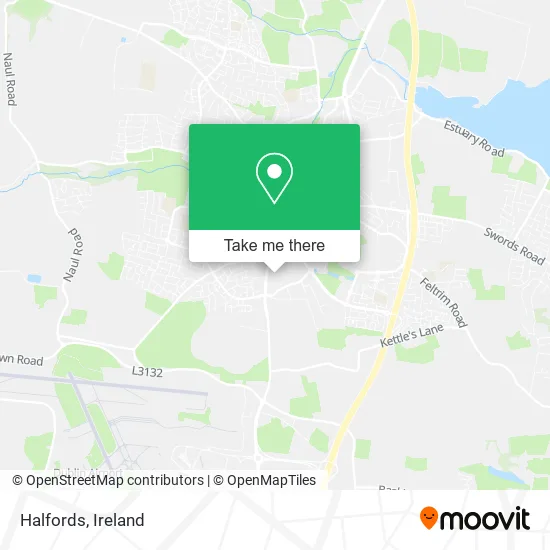 Halfords map