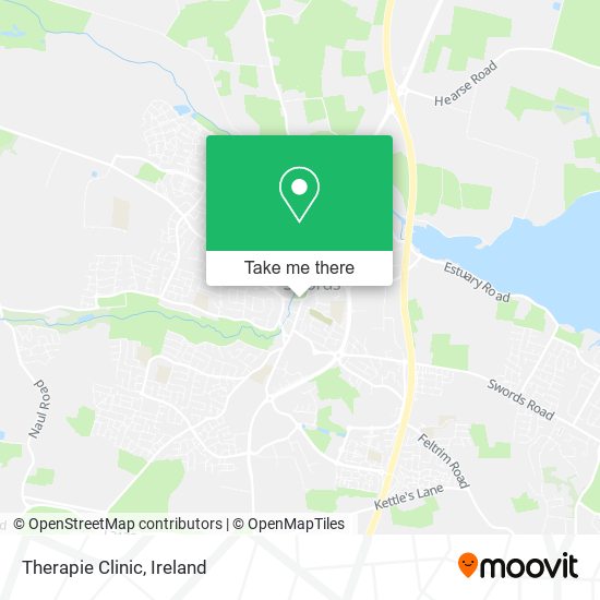 Therapie Clinic map