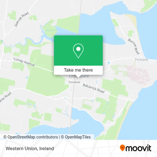 Western Union map