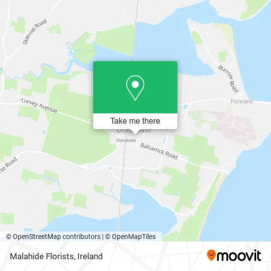 Malahide Florists map